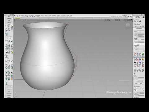 Autodesk Alias Basic Tutorials 28 - Revolve