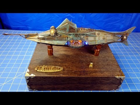 Project Nautilus: (6)  Completed - Pegasus Hobby's Nautilus Submarine