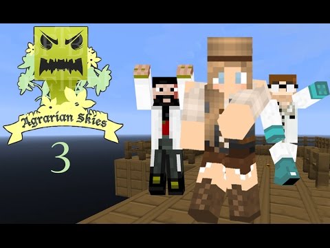 Angela Plays | Minecraft: Agrarian Skies | Part 3 | Pearl Necklaces