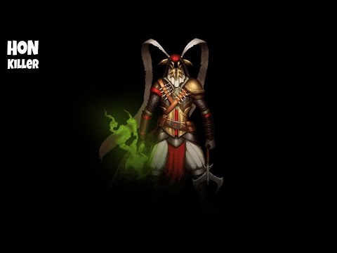 HoN Gameplay Silhouette - 675 GPM - 869 XPM - Solo_Long