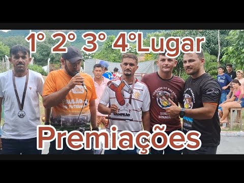 Premiações do 1°Torneio de Baladeira na Serrinha Moraújo Ceará 2024