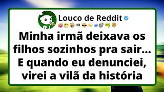 Minha irmã deixava os filhos sozinhos pra sair… E quando eu denunciei, virei a vilã da história.