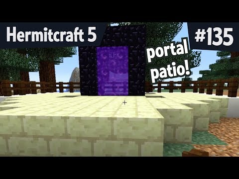 Red Sky Bay Portal Patio — Hermitcraft 5 ep 135