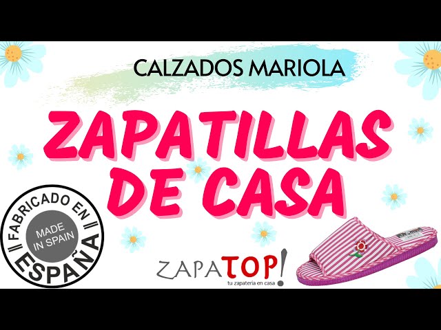 Vídeo relacionado con MADE IN SPAIN 8436043820107 Zapatillas de andar por casa, hechas en España, en color tejano, livianas con suelo microporoso. HOMBRE ZAPATILLAS CASA TEJANO 41