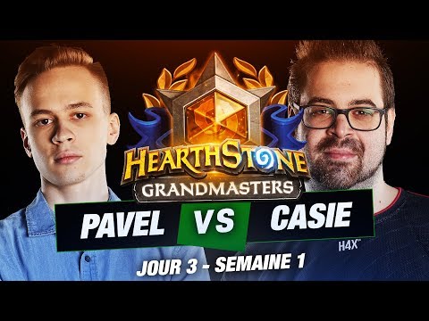 EUROPEAN GRANDMASTERS ► PAVEL VS CASIE - JOUR 3 SEMAINE 1