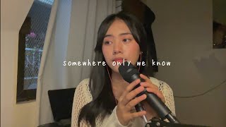 somewhere only we know (cover by lalaine)