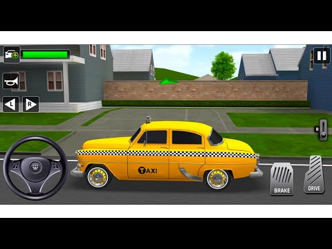 City Taxi Driving: Fun 3D Car Driver Simulator #7 | New Classic Taxi - Android Gameplay