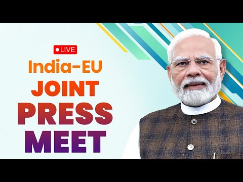 LIVE: PM at joint press meet with President of European Commission & President of European Council