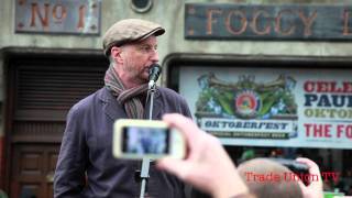 Occupy Dame Street introducing Billy Bragg- The Internationale 22nd October 2011.mov