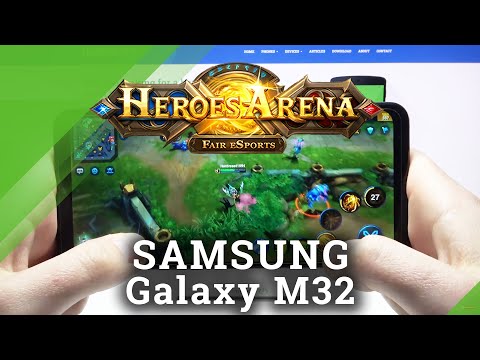Heroes Arena Short Gameplay on SAMSUNG Galaxy M32 – Efficiency Test | Gaming Performance