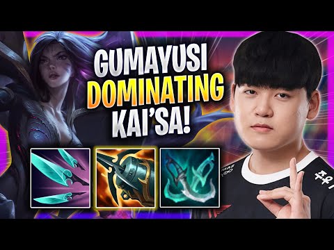 GUMAYUSI DOMINATING WITH KAI'SA! - T1 Gumayusi Plays Kai'sa ADC vs Xayah! | Season 2023
