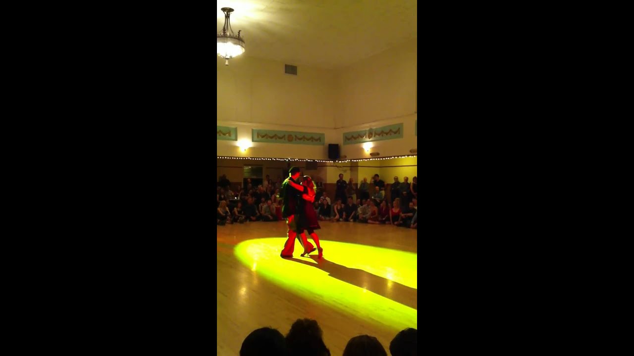 Alex Krebs & Jennifer Olson Performing in Y2010 Portland Oct tango festival