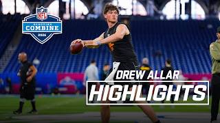 Drew Allar's 2026 NFL Scouting Combine Workout