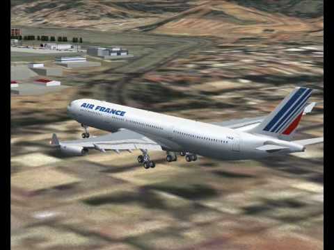 A340-300 AIR FRANCE PARIS DE GAULLE - CARACAS