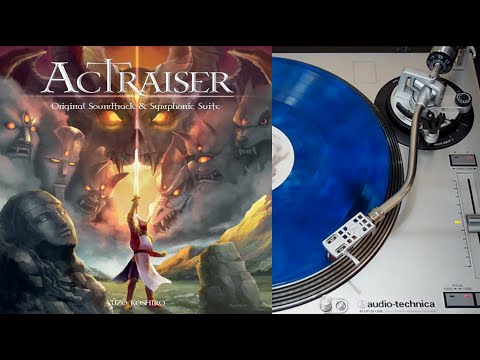 Actraiser & Symphonic Suite - OST vinyl LP face B (Wayô Records)