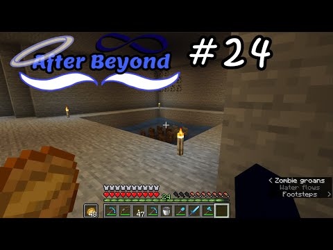 Minecraft: After Beyond Ep. 24 - Iron farm hole