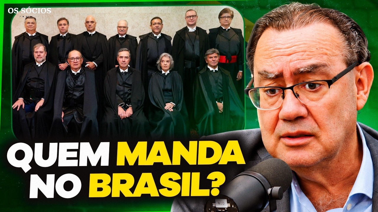 AUGUSTO CURY CRITICA O STF: “ELE TEM MAIS FORÇA QUE O CONGRESSO”