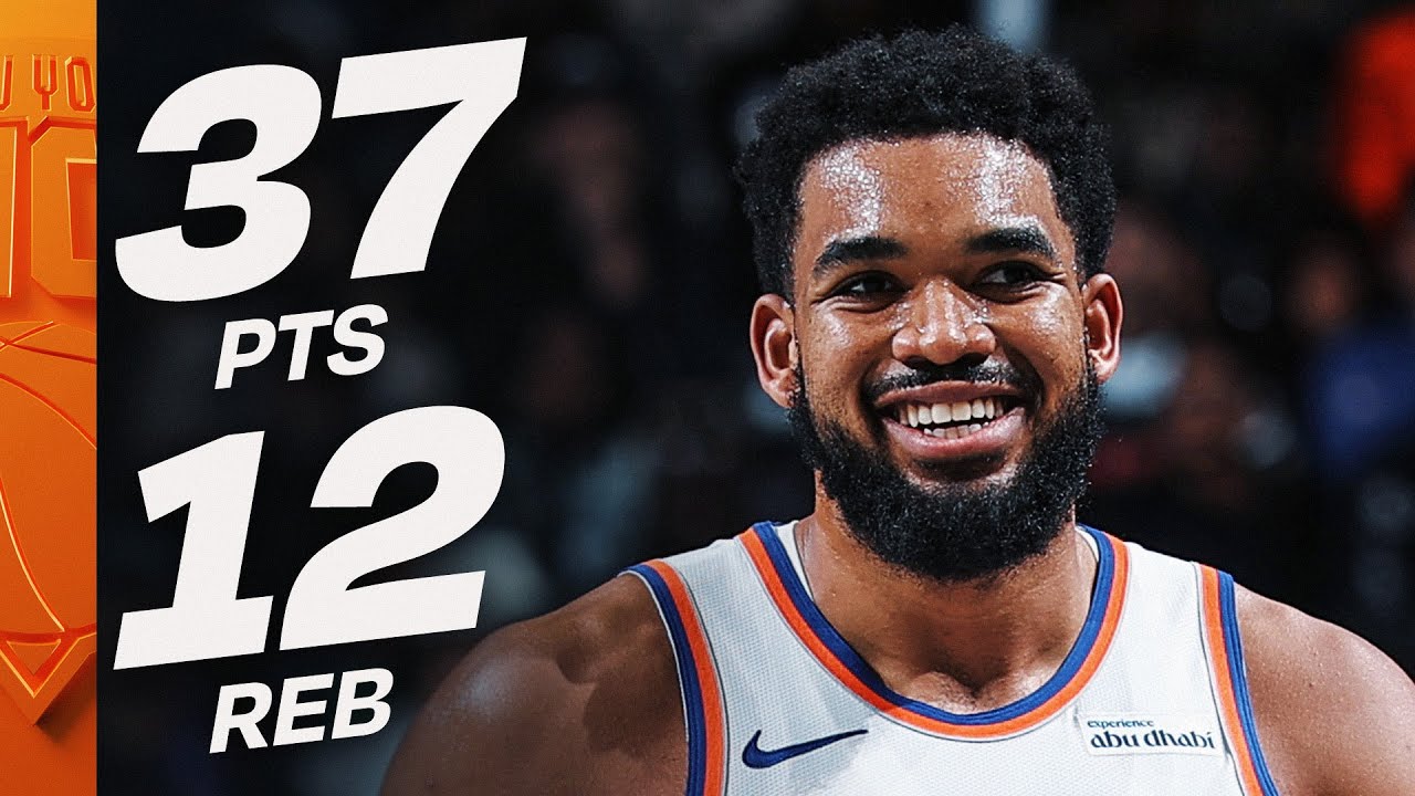 KAT Was UNSTOPPABLE With 37 PTS & 12 REBS vs Nets | November 24, 2025