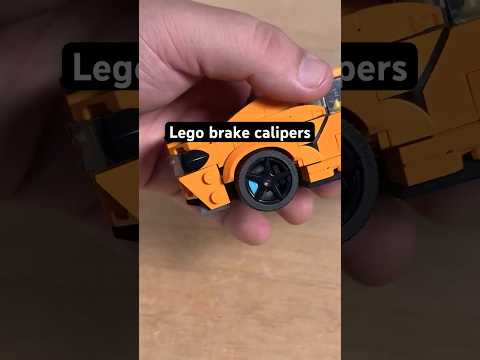 How to add brake calipers to Lego cars