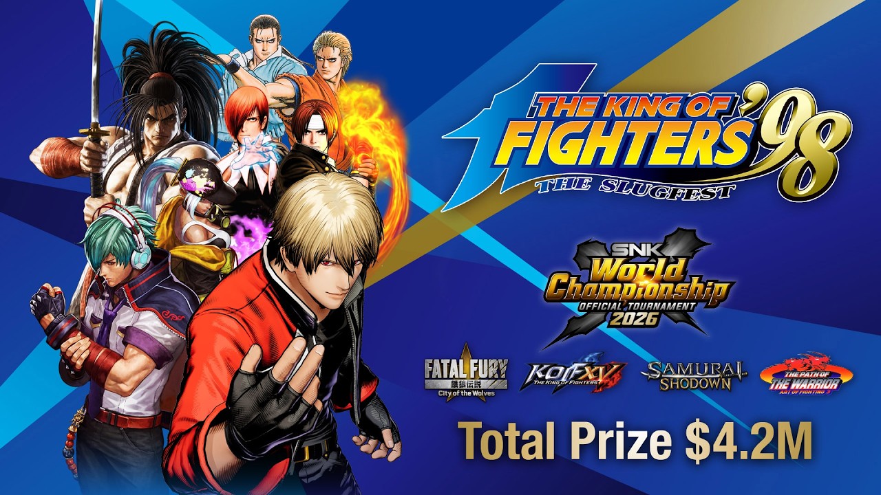 【SWC 2026】The LEGEND Returns - THE KING OF FIGHTERS ’98 joins the SNK World Championship 2026