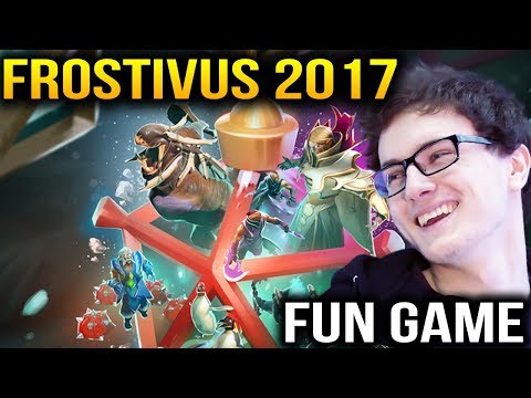 Miracle- Play FROSTIVUS Funny Game Dota 2