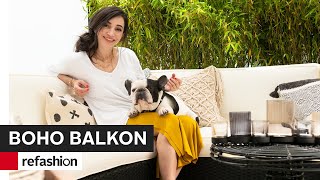 Boho-Balkon einrichten für ein Instashooting | OTTO