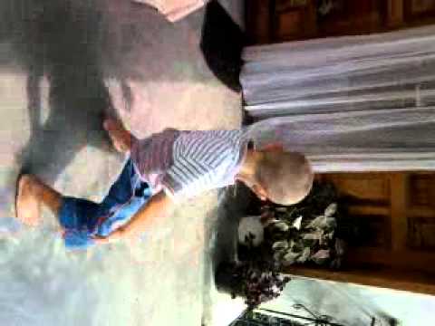 Little Boy dancing African Tonic