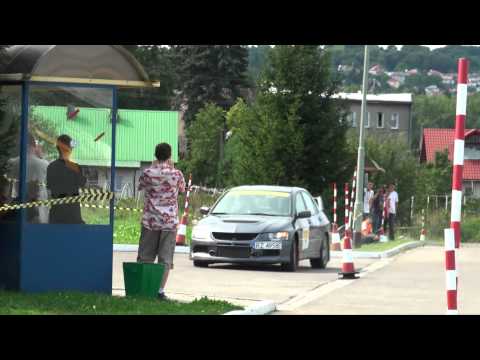 Bartosz PODRACKI  Mitsubishi Lancer EVO IX - KJS Przemyśl 2011-08-28