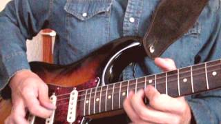 Mike Sutera - Call Me The Breeze (J.J. Cale) John Mayer&#39;s  guitar solo cover
