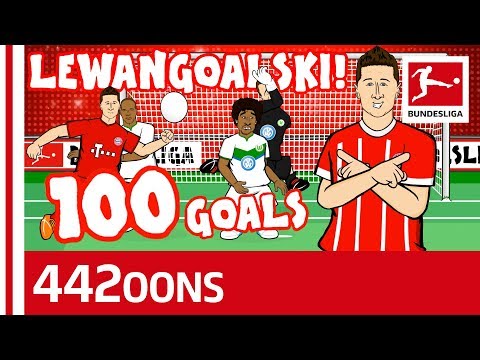 Lewandowski's 100th Goal for Bayern Song - Powered by 442oons