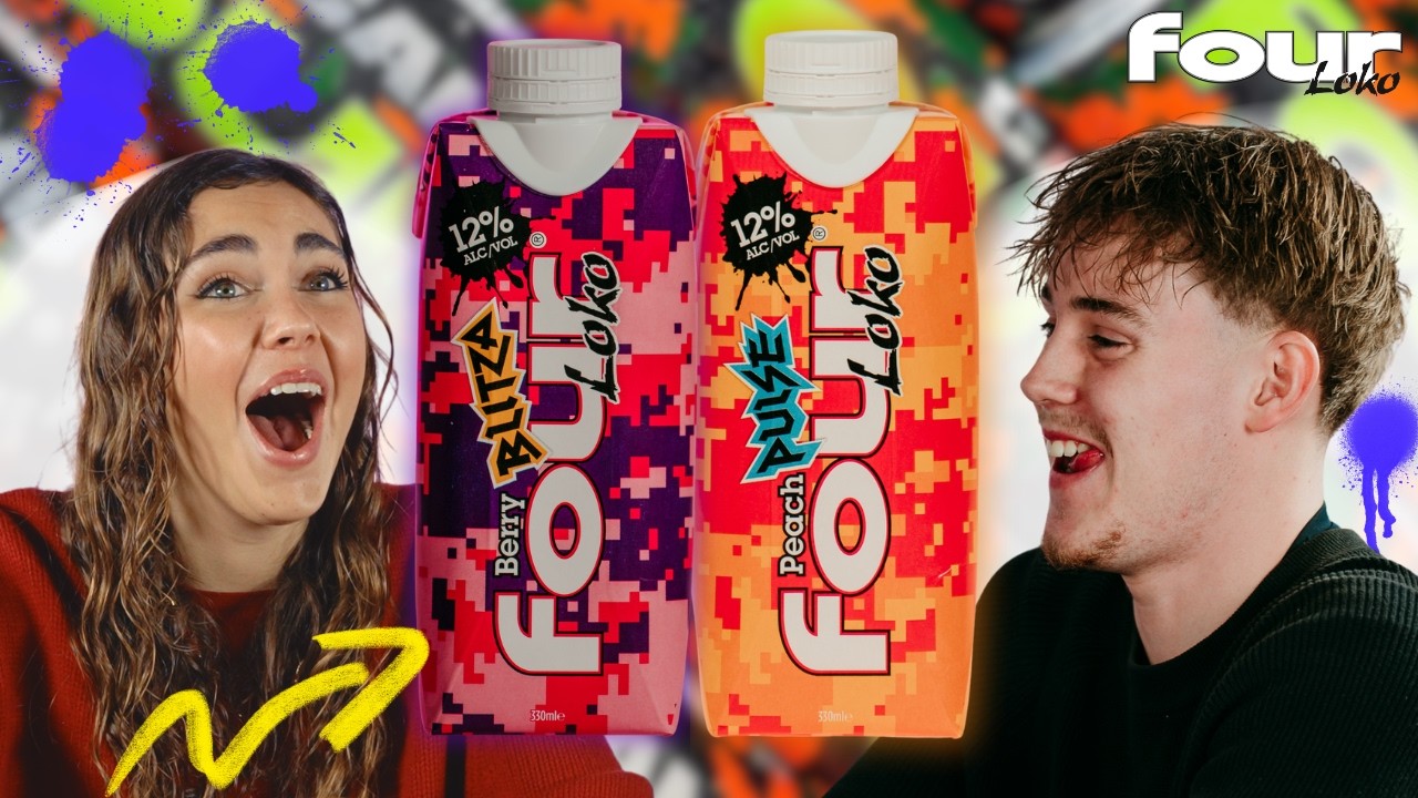 British People Try Four Loko Remix