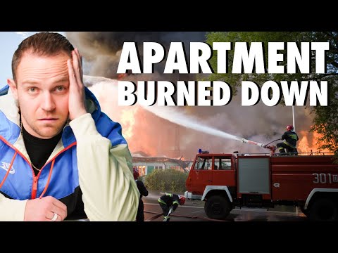 FIRE COMPLETELY DESTROYED THIS APARTMENT (Full Walkthrough)