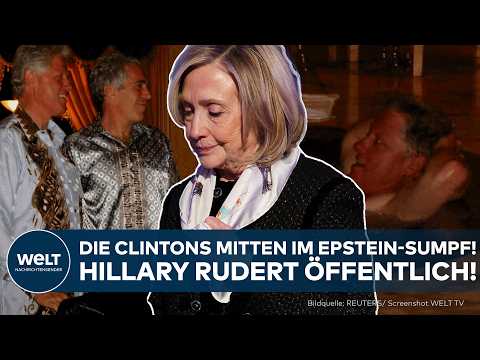 EPSTEIN-AKTEN: Die Clintons mitten im Sumpf! Trump keift – Hillary rudert öffentlich!