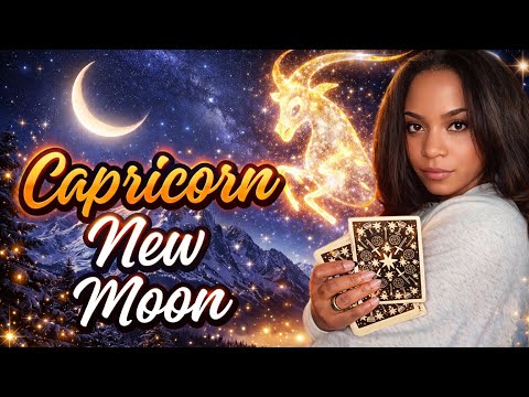 A Rare Capricorn Reset Is Happening Now!! 📈🔥♑️ New Moon + MAJOR Personal Planet Conjunctions! 🪐🦋💥