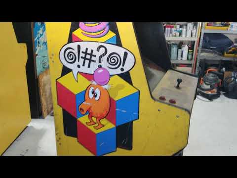 Q*bert Refurb & Repair - Part 1 - Cabinet and Power Supply