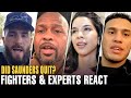 DID BILLY JOE SAUNDERS QUIT? PRO FIGHTERS & EXPERTS REACT & GIVE THEIR OPINION