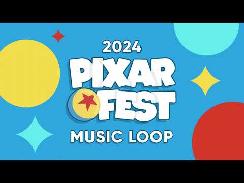 Disneyland Resort Pixar Fest Esplanade Music Loop | 2024 Edition