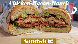 Download lagu Best Chicken Sandwich Recipe | Chicken Bacon Ranch Subway copy | Chicken BLT mp3