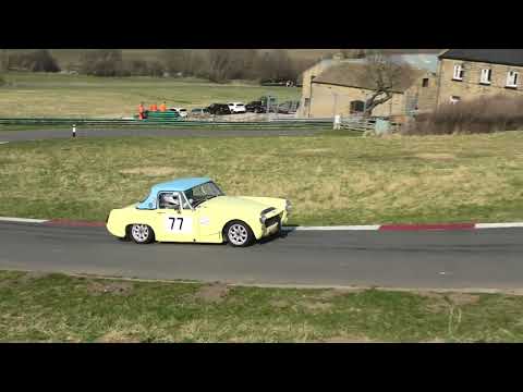 MG Midget At Harewood Speed Hillclimb  20-3-2022