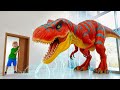 Oliver S Dinosaur Toys Came Alive At Home