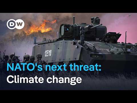 Why is NATO ignoring the threat of climate change? | DW News