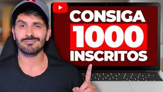 Como conseguir 1000 inscritos no YouTube RÁPIDO (Estratégia 2026)