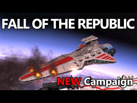 Star Wars Fall of the Republic Mod (Empire at War) Ep1