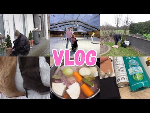 VLOG🇩🇪: КУРИЦА КАК ГОЛУБЬ🤣😅НАШЛА ЧТО ИСКАЛА😍👢ПОЕХАЛИ НА КАТОК⛸️
