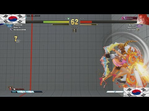 SF5 Online  FT5 Phenom Vs BTM GuN SLinGa Griva mopuulapo TeamSuzuki2010 CONFZS 04 11 21019
