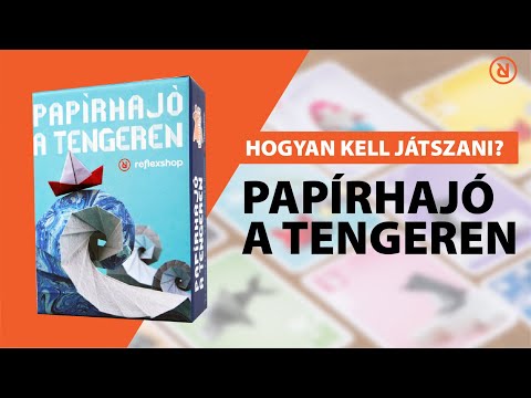 Papírhajó a tengeren  | Hogyan kell játszani? - reflexshop