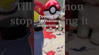 Pokémon 151 Pack Opening – Day 1 Until It’s Gone!#BoosterPack #CardCollector#shortvideo  #Shorts