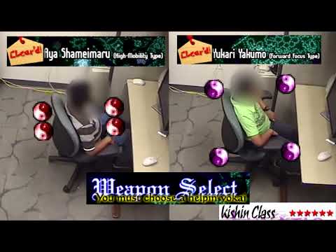 Touhou 11 Reimu Shot Types Timelapse