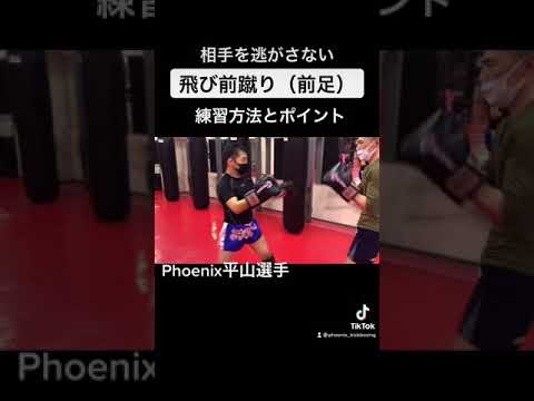 相手を逃がさない飛び前蹴りの打ち方とポイント