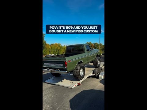 POV- You Bought a 1979 Ford F150 Custom! #shorts